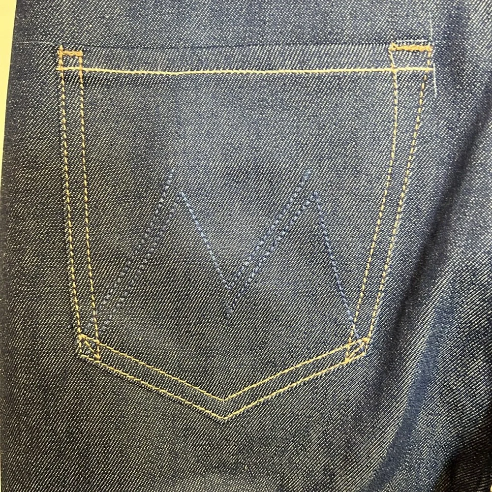 RARE Sample Piece Mother Rigid Dark Wash‎ Straight Leg Jeans- 4